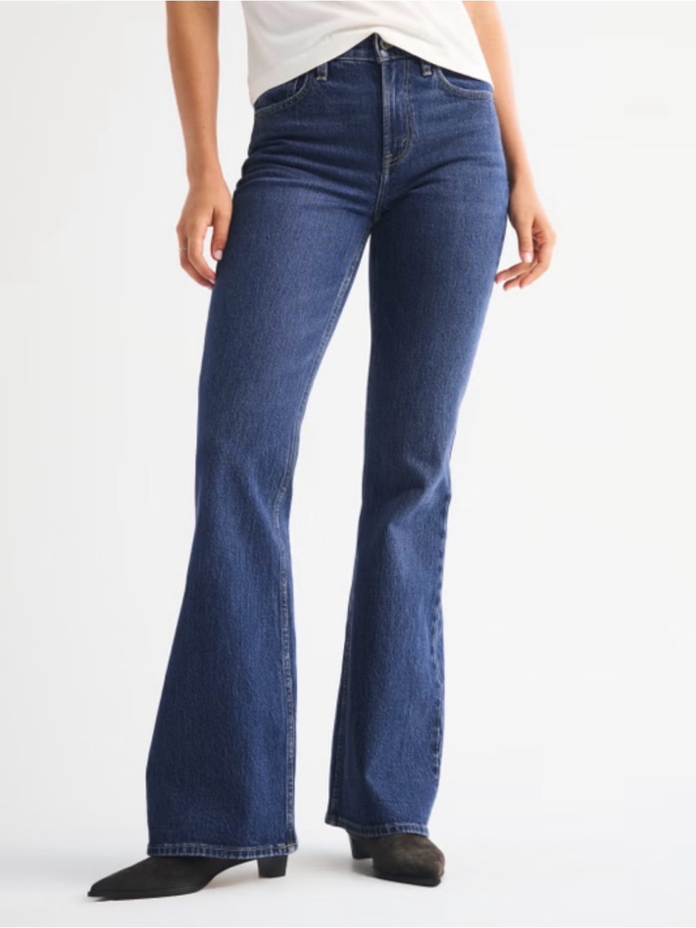 Abercrombie High Rise Flare Jean (size 26/2 L)